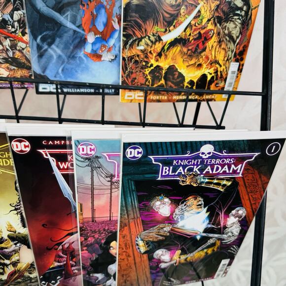 42 Knight Terrors & Crossover W/ Variants Lot Wonder Woman Black Adam Zatana GL - Picture 11 of 14